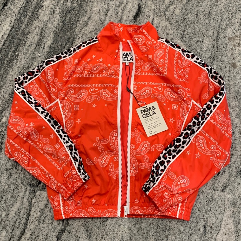 NWT PAM & GELA crop jacket